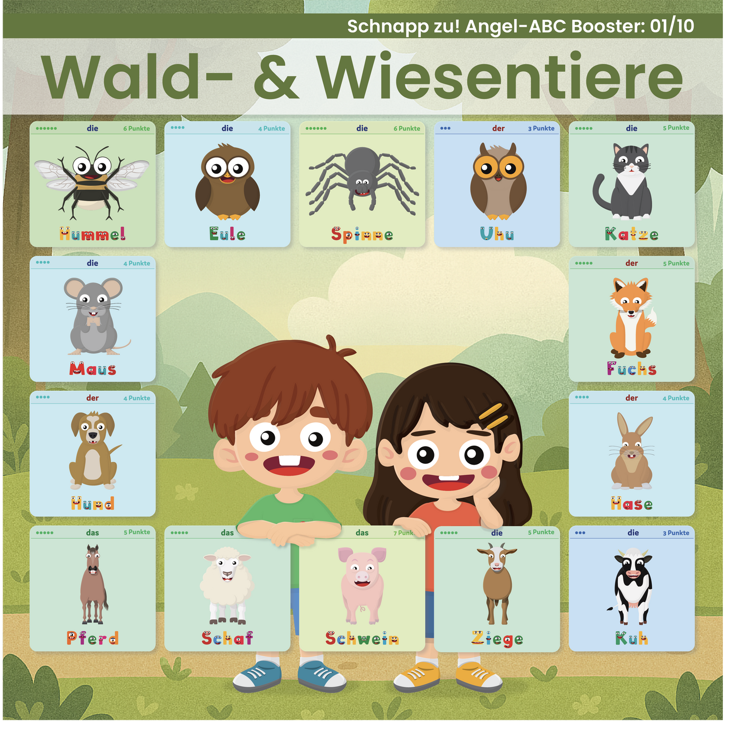 EDUMON Booster-Packs! Mehr Wörter, mehr Monster, mehr Spaß