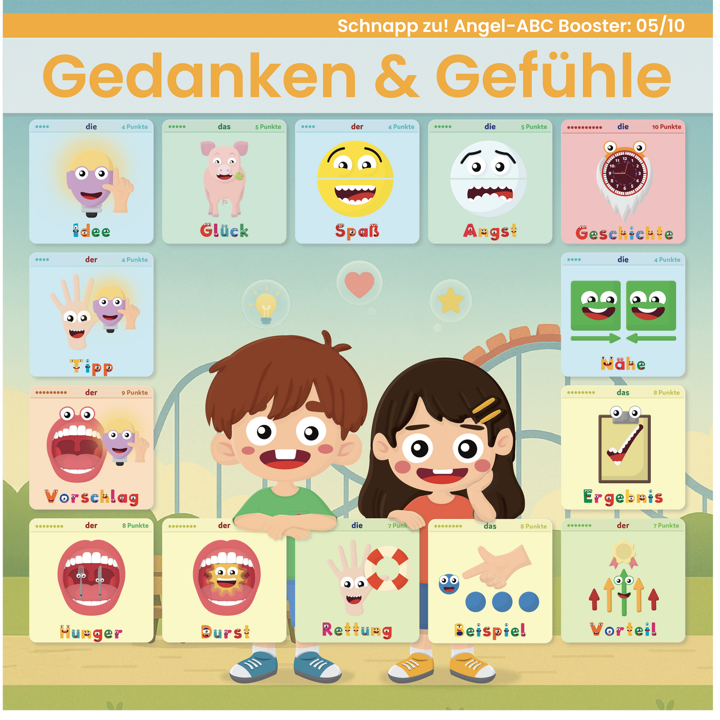 EDUMON Booster-Packs! Mehr Wörter, mehr Monster, mehr Spaß