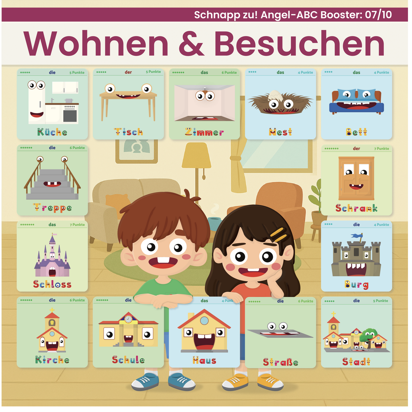 EDUMON Booster-Packs! Mehr Wörter, mehr Monster, mehr Spaß